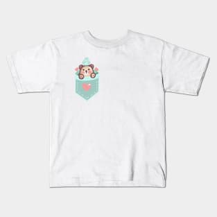 Pocket Bear for pet lovers Kids T-Shirt